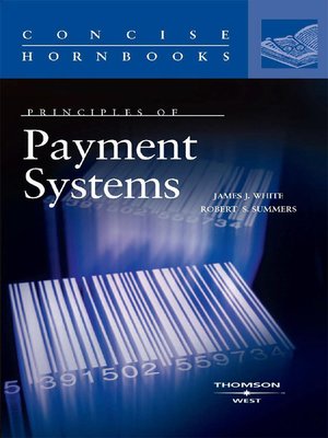 cover image of Principles of Payment Systems (Concise Hornbook Series)